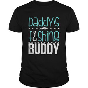 Daddys Fishing Buddy Father Day American Shirt